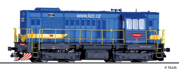 TILLIG 02762 - Diesellokomotive 740 692 der KŽC Doprava s.r.o.